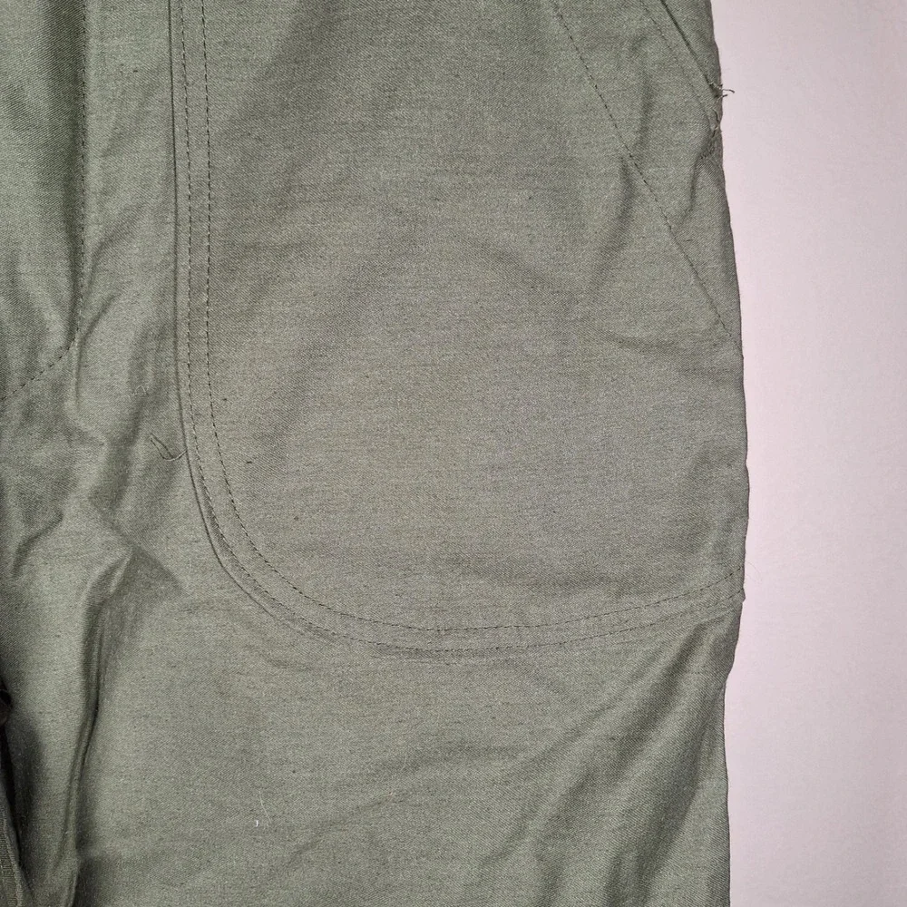 Vintage Military Trousers Cold Weather Permeable Type 1 Lined Insulated Small